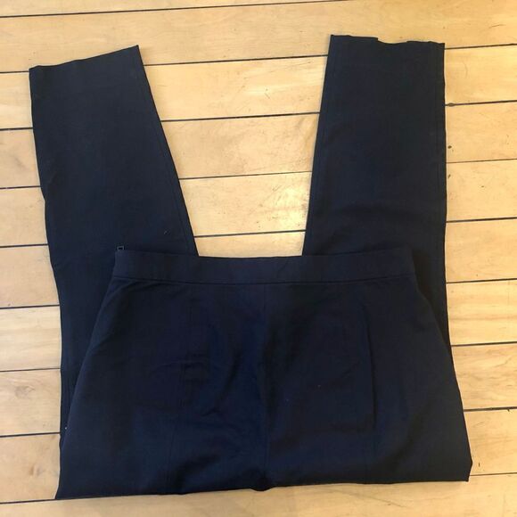 Everlane | NWOT Back-Slit Work Pants Black Size 16 - Picture 4 of 8